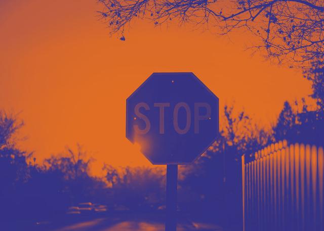 Stop sign